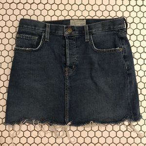 ***VERY RARE*** CURRENT/ELLIOTT jean skirt
